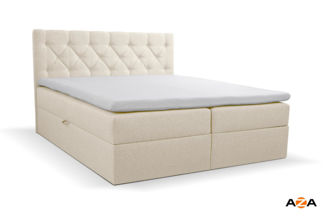 Postel boxspring Nixon 240x220 s úložným prostorem - výběr barev