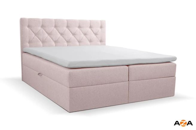 Postel boxspring Nixon 290x220 s úložným prostorem - výběr barev