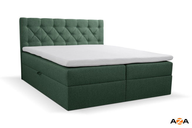 Postel boxspring Nixon 300x200 s úložným prostorem - výběr barev