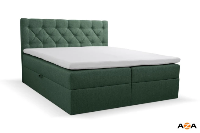 Postel boxspring Nixon 230x220 s úložným prostorem - výběr barev