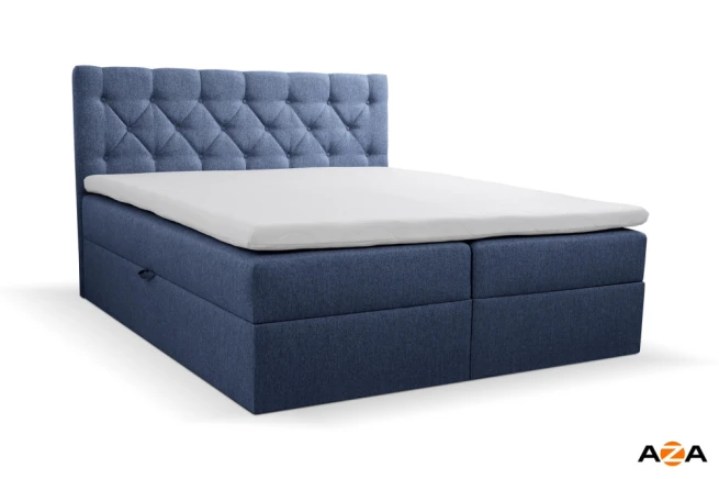 Postel boxspring Nixon 260x200 s úložným prostorem - výběr barev
