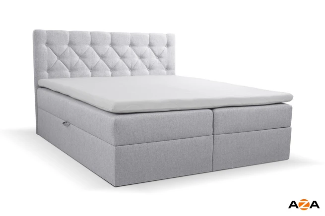 Postel boxspring Nixon 250x220 s úložným prostorem - výběr barev
