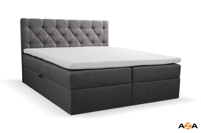 Postel boxspring Nixon 250x200 s úložným prostorem - výběr barev