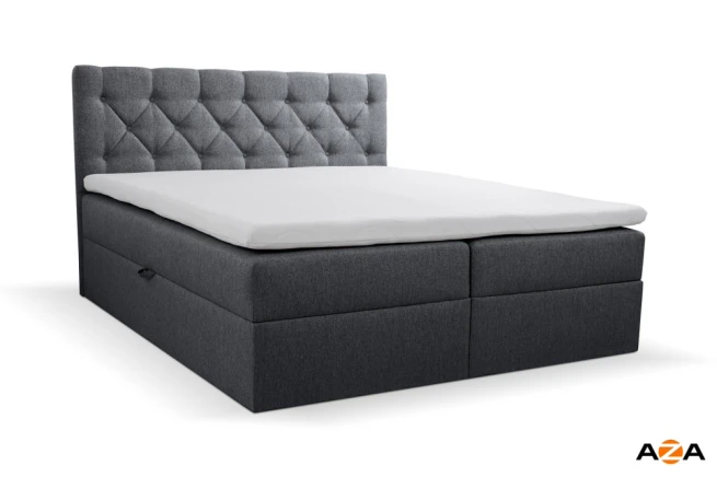 Postel boxspring Nixon 240x200 s úložným prostorem - výběr barev