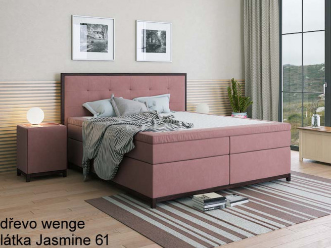 Postel boxspring Bella 170x200 cm - možnost úprav - výběr barev