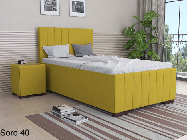 Čalouněná postel Alex 120x220 vysoká 60 cm