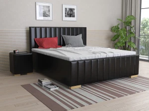 Postel Alex - Černá ekokůže