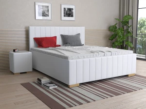 Postel Alex - Bílá ekokůže