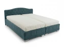 Čalouněná postel Amelie 250x220 vysoká 45 cm - výběr barev