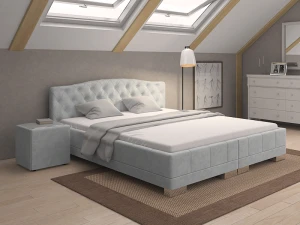 Postel Amelie - Terra 80 světlá bílošedá