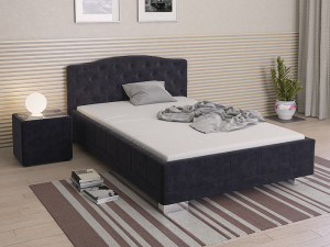 Postel Amelie - Terra 96 tmavě šedá