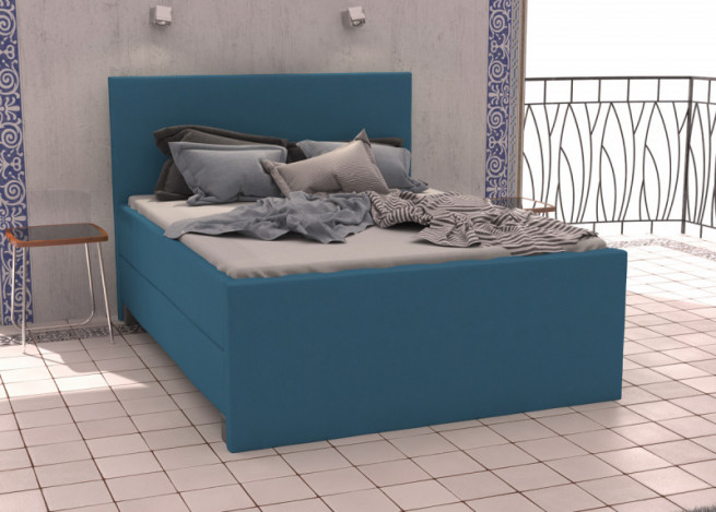 Postel boxspring Matyas 170x200 s úložným prostorem  - výběr barev