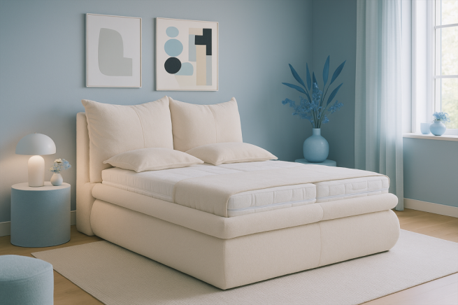 Čalouněné postele Nube