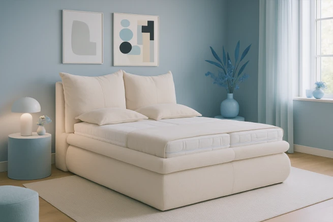 Čalouněné postele Nube