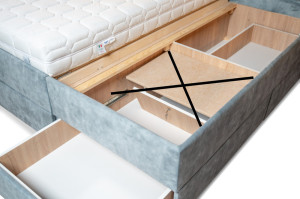 Postel bez schránky