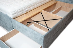 Postel bez schránky