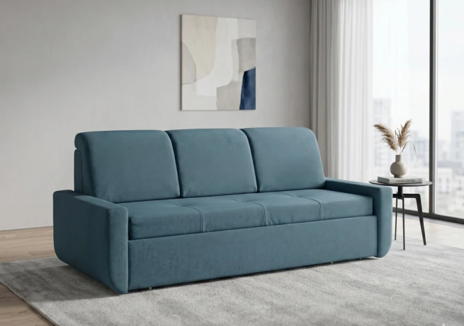 Rozkládací pohovka na každodenní spaní 160x200 Delta