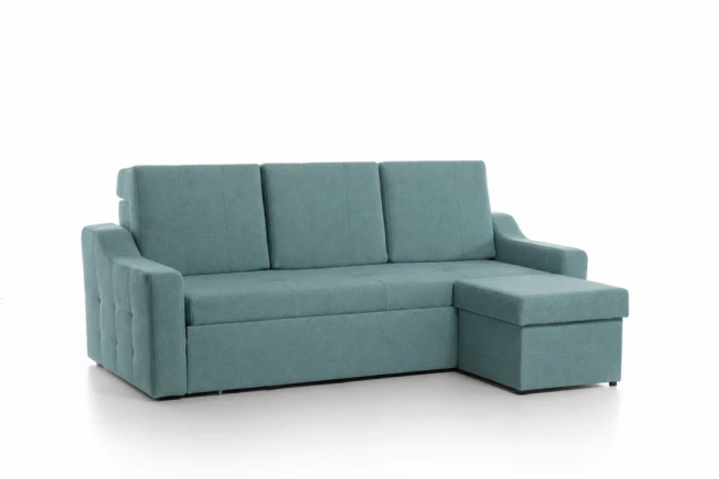 Rohová rozkládací pohovka na každodenní spaní 160x200 Alfa 7