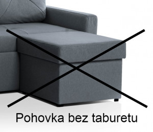 Pohovka Longin bez taburetu -2 190 Kč