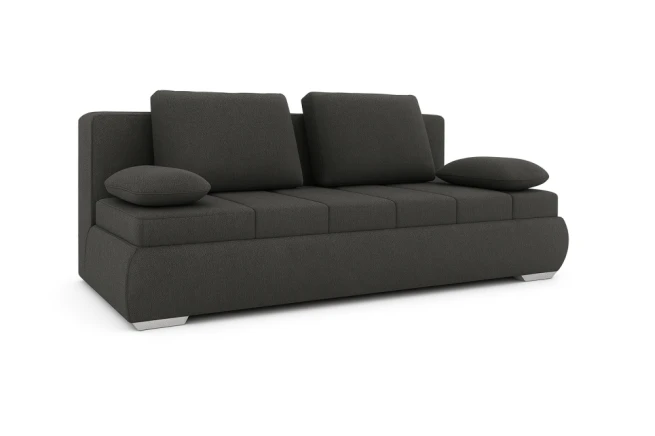 Rozkládací pohovka na každodenní spaní 140x200 Novel 1 - šedá