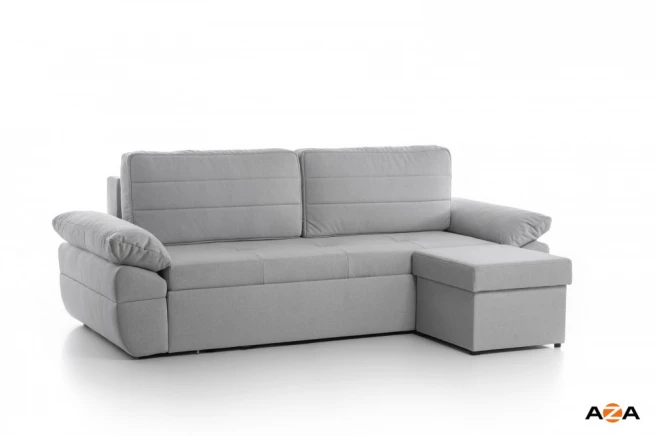 Rohová rozkládací pohovka na každodenní spaní 160x200 Lux 2