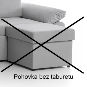 Pohovka Lux bez taburetu -2 190 Kč