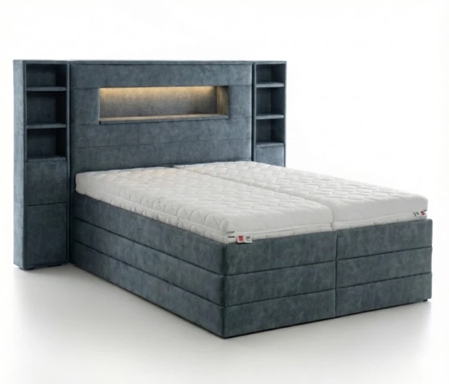 Luxusní čalouněná postel Polar plus 160x200 cm