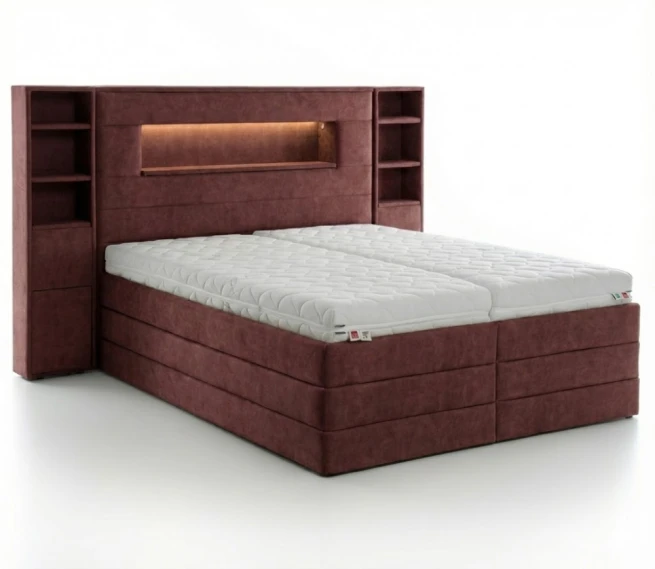 Luxusní čalouněná postel Polar plus 150x220 cm