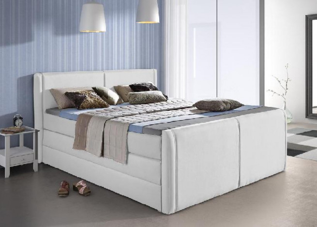 Postel boxspring Porto 160x200 s úložným prostorem - výběr barev