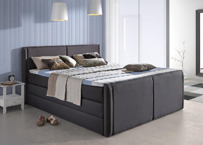 Postel boxspring Porto 180x200 s úložným prostorem - výběr barev