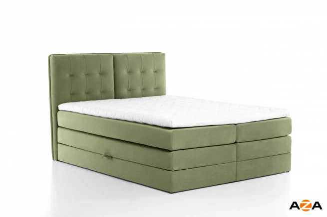 Postel boxspring Stela 160x200 s úložným prostorem - výběr barev