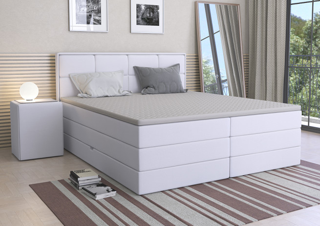 Postel boxspring Samara 180x200 s úložným prostorem - výběr barev