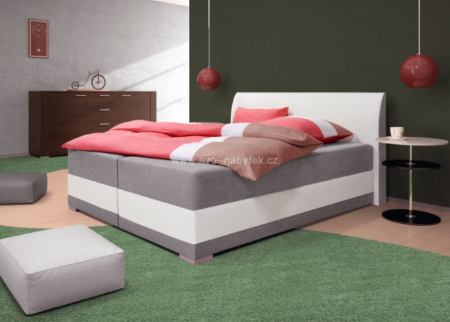 Postel boxspring Twister 160x220 - výběr barev