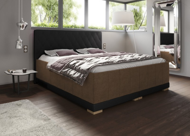 Čalouněná postel Verona 200x220 vysoká 55 cm
