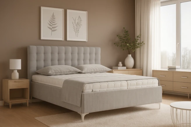 Čalouněná postel Primator