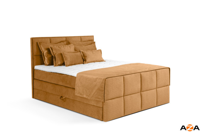 Postel boxspring Samara 2 180x200 s úložným prostorem - výběr barev