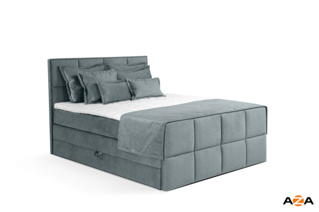 Postel boxspring Samara 2 160x200 s úložným prostorem - výběr barev