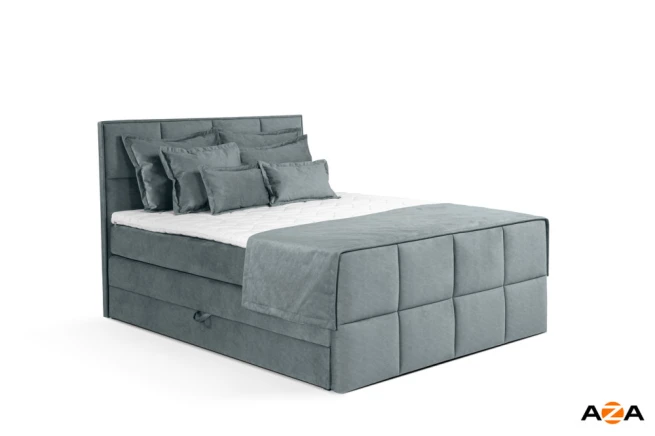 Postel boxspring Samara 2 140x220 s úložným prostorem - výběr barev