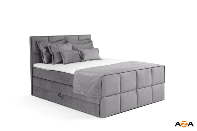 Postel boxspring Samara 2 230x200 s úložným prostorem - výběr barev