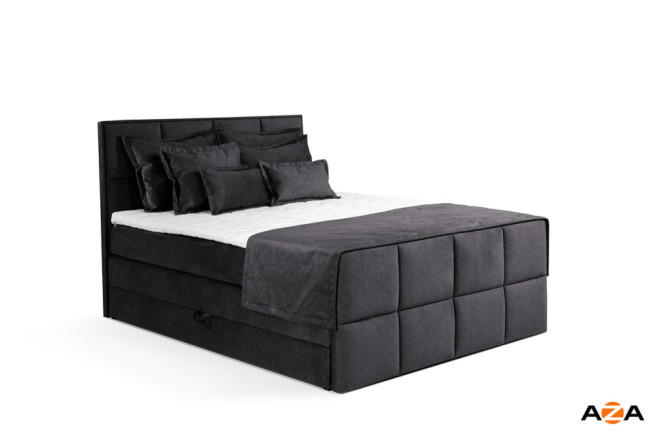 Postel boxspring Samara 2 170x220 s úložným prostorem - výběr barev