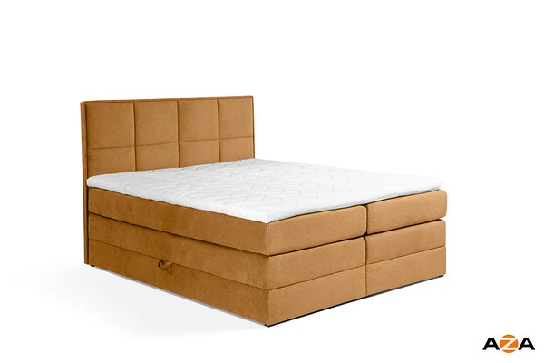 Postel boxspring Samara 270x220 s úložným prostorem - výběr barev
