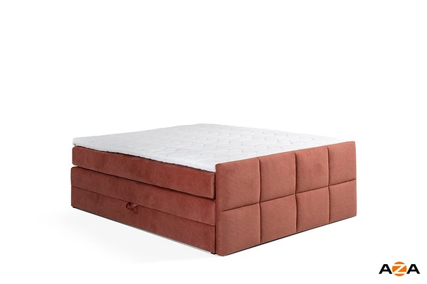 Boxspring postel bez čela 150x200 Samara - výběr barev