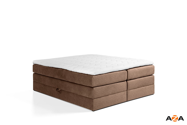 Boxspring postel bez čela 250x220 Samara 2 - výběr barev