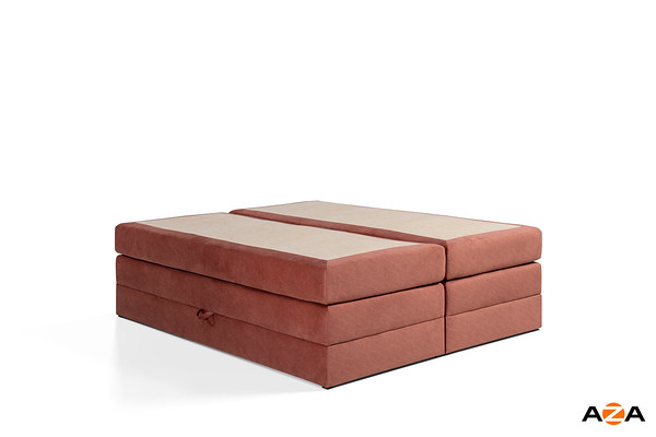 Boxspring postel bez čela 220x200 Samara 2 - výběr barev