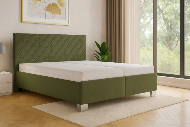 Čalouněné postele Silviana