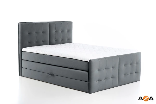 Postel boxspring Stela 2 270x200 s úložným prostorem - výběr barev