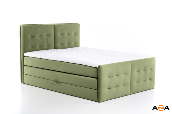 Postel boxspring Stela 2 150x220 s úložným prostorem - výběr barev