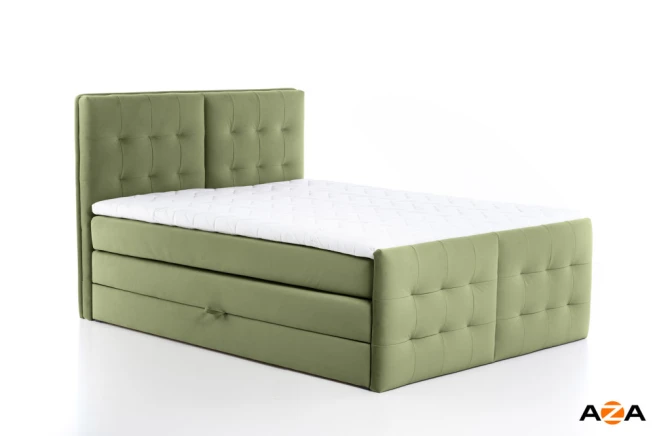 Postel boxspring Stela 2 150x220 s úložným prostorem - výběr barev