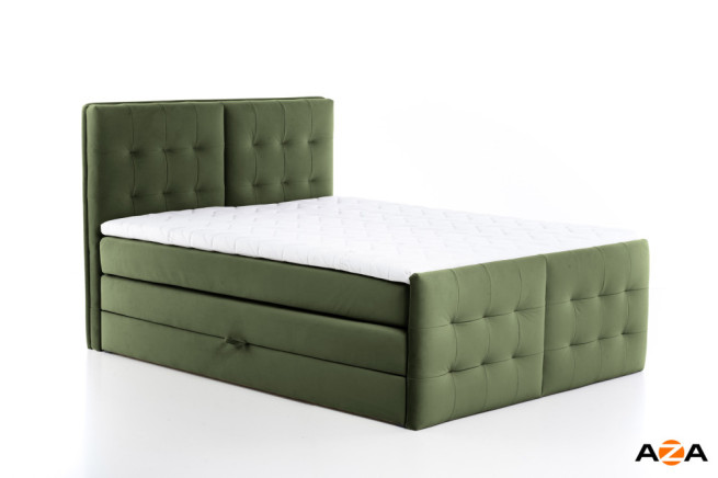 Postel boxspring Stela 2 190x200 s úložným prostorem - výběr barev