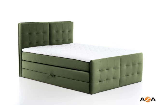 Postel boxspring Stela 2 190x200 s úložným prostorem - výběr barev